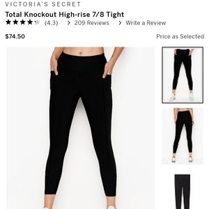 Brand New Victoria's Secret Sport Total Knockout